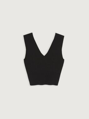 NWT Oak + Fort V Neck Sweater Tank